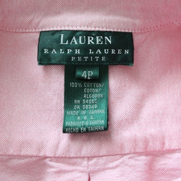 Pink Crested Classic Fit Cotton Shirt - Picture 8 of 8